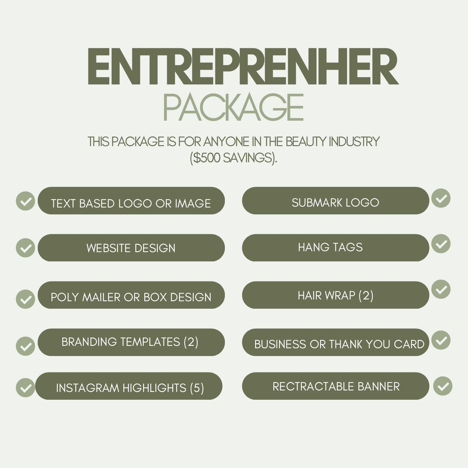 Entreprenher Package
